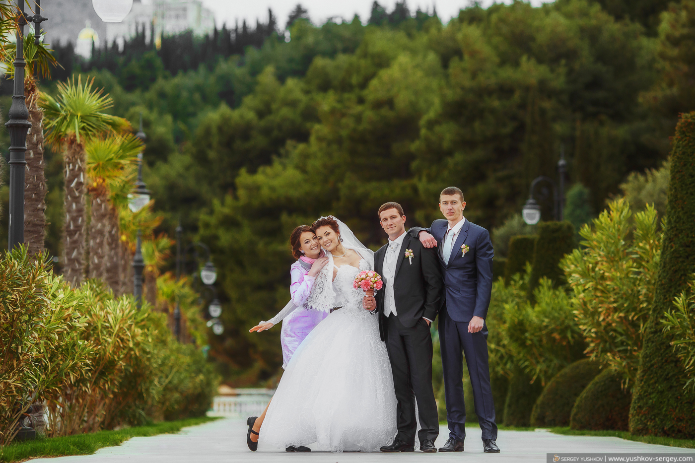 Wedding photo for two in Crimea. Natasha and Eugene