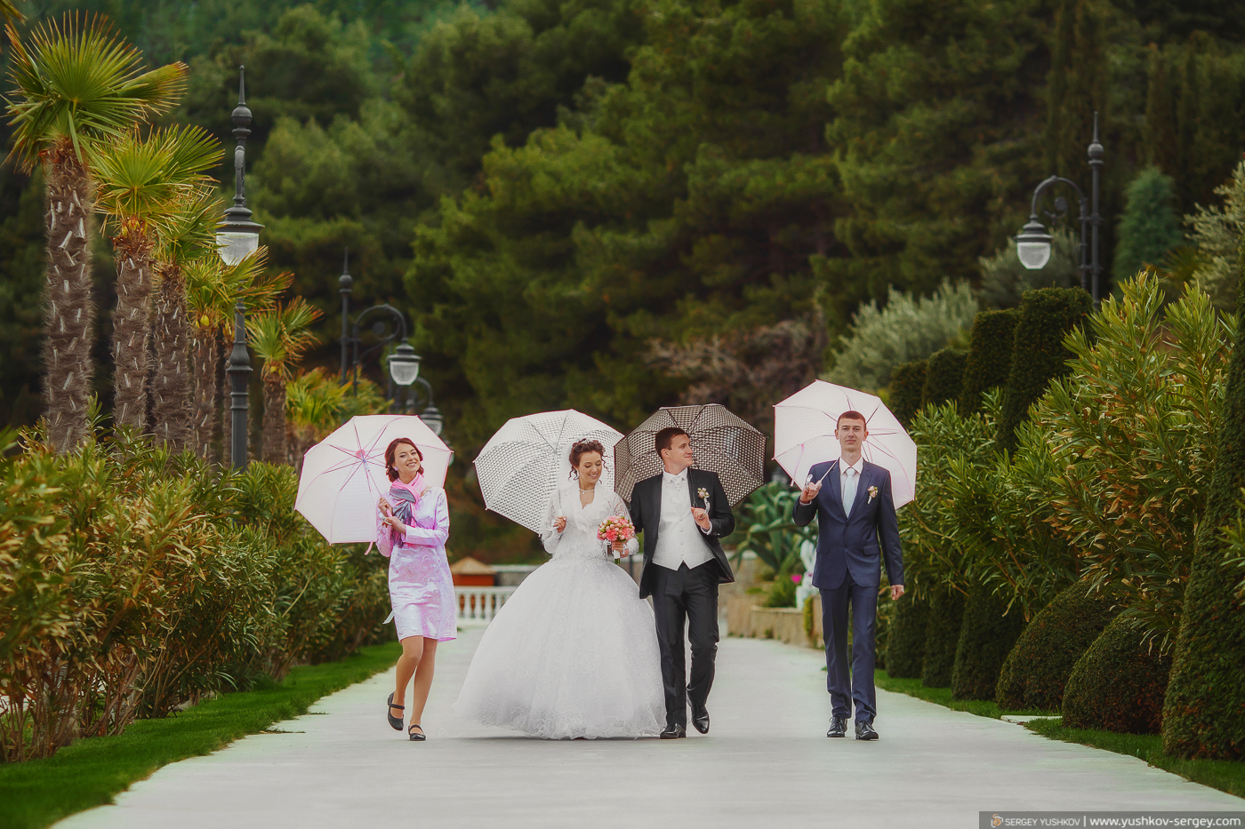 Wedding photo for two in Crimea. Natasha and Eugene