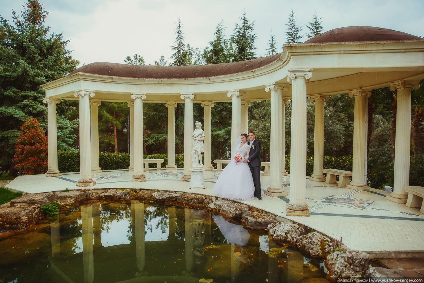 Wedding photo for two in Crimea. Natasha and Eugene