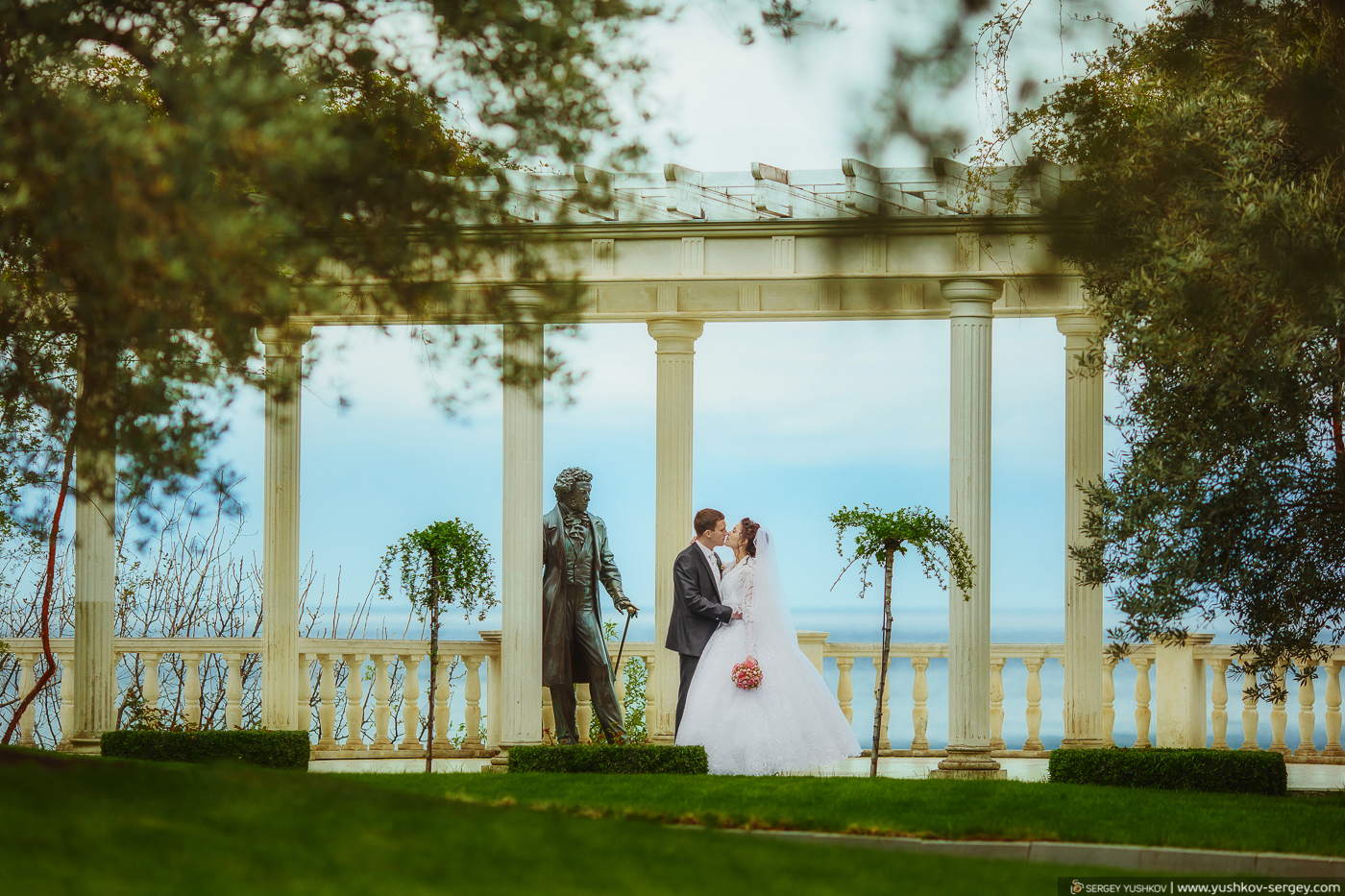 Wedding photo for two in Crimea. Natasha and Eugene