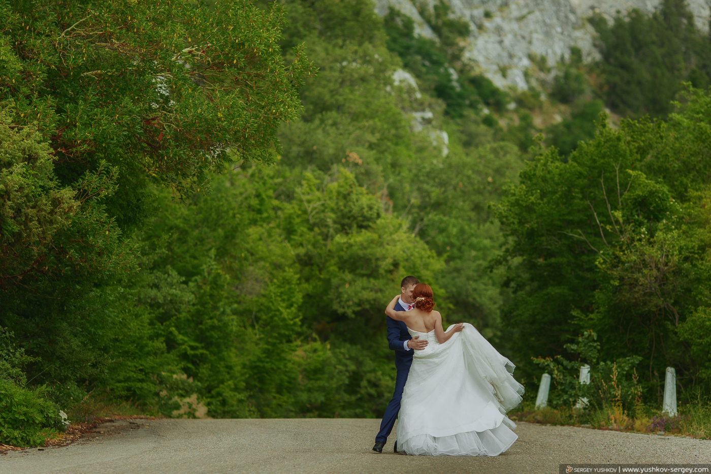 Wedding photosession “For two” in Crimea. Yulia and Yulian.