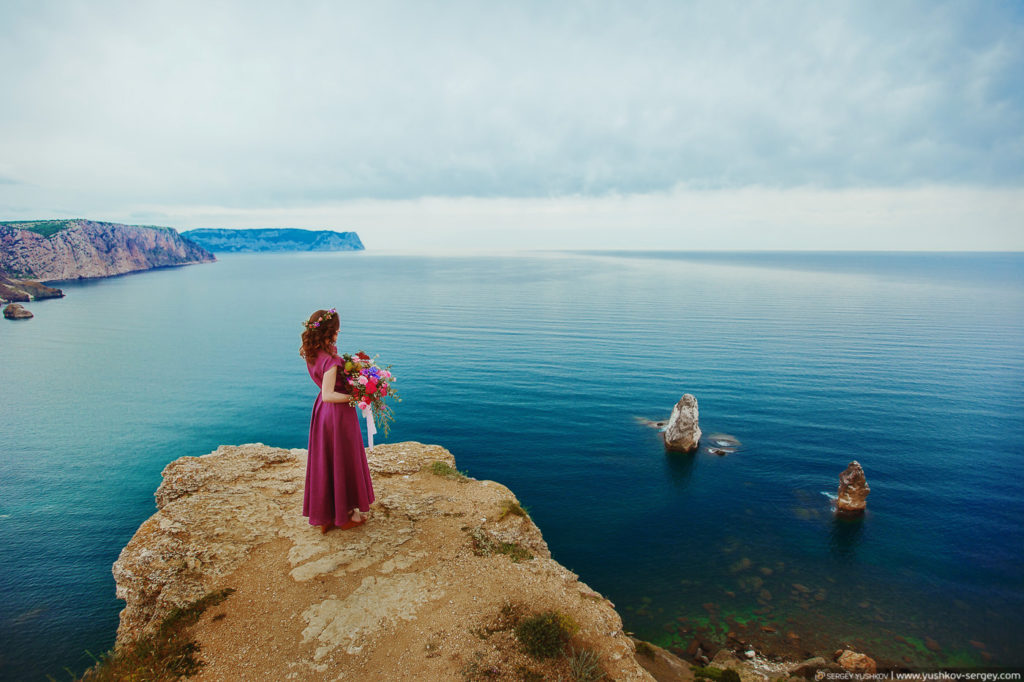 Романтическая фотосессия у моря Для двоих в Крыму. Фотограф - Сергей Юшков