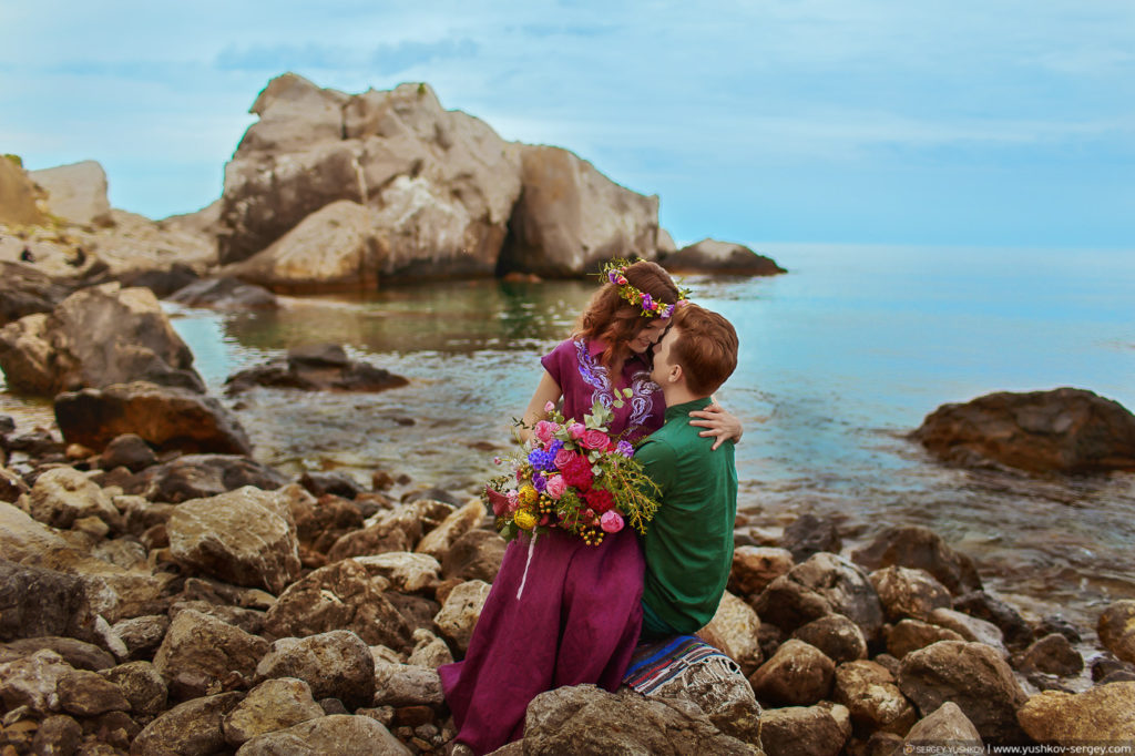 Романтическая фотосессия у моря Для двоих в Крыму. Фотограф - Сергей Юшков