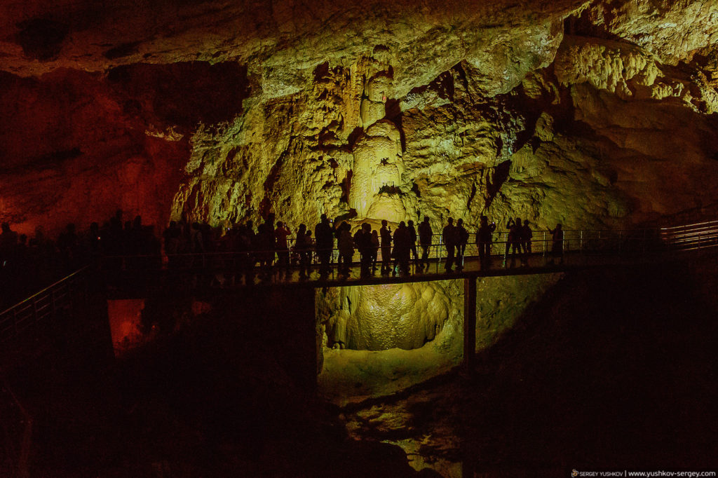 Пещера в Новом Афоне. Абхазия