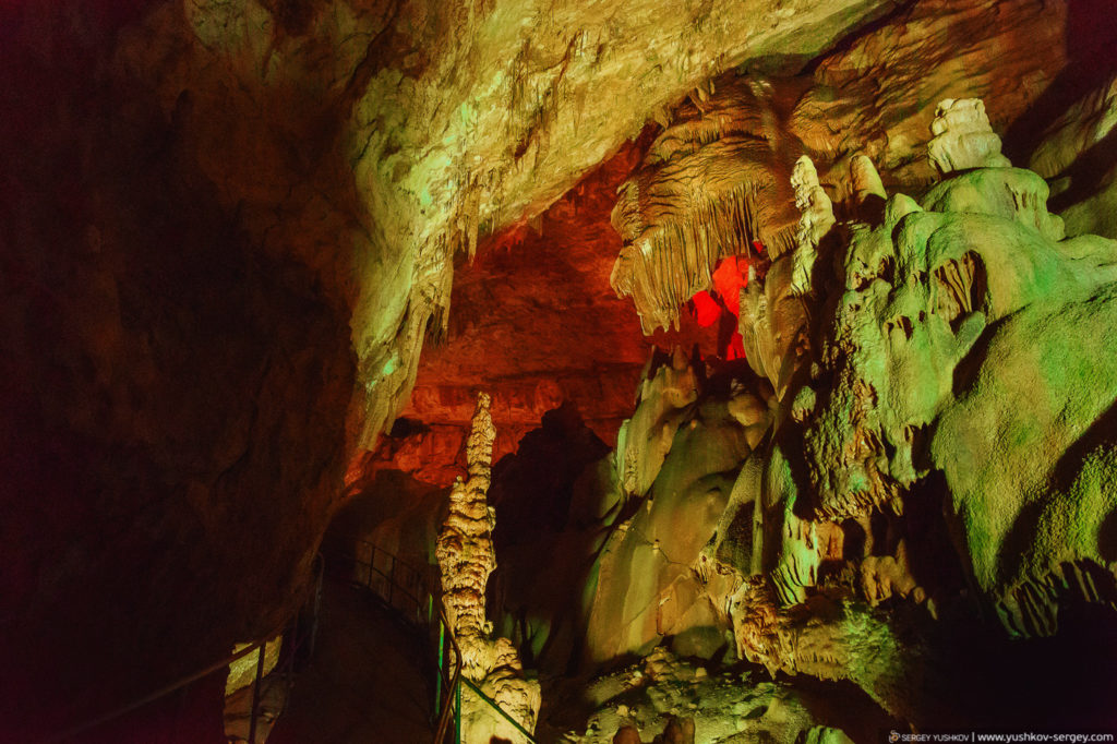 Пещера в Новом Афоне. Абхазия
