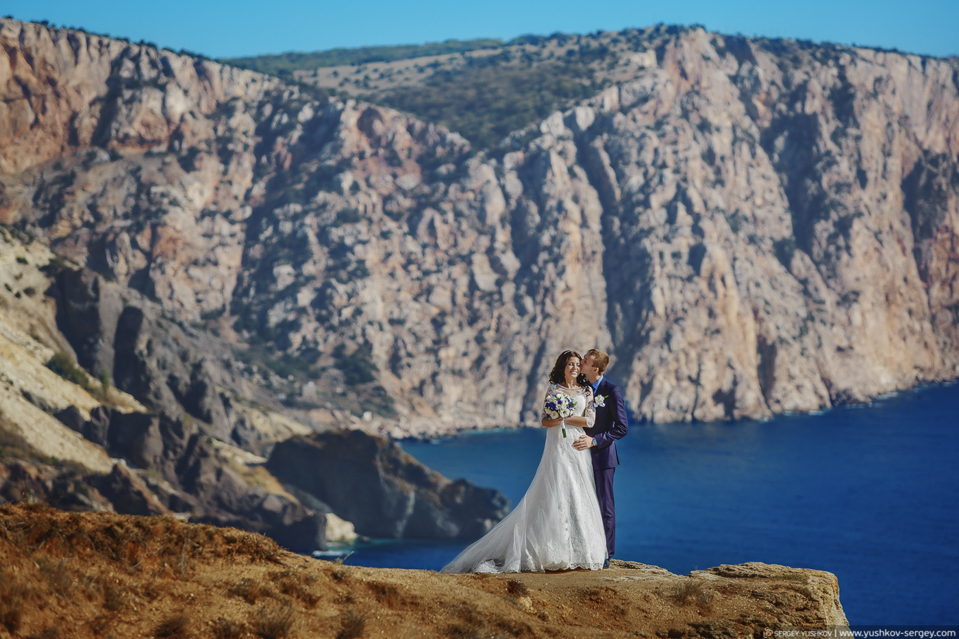 Yulya and Ivan. Wedding for two. Crimea