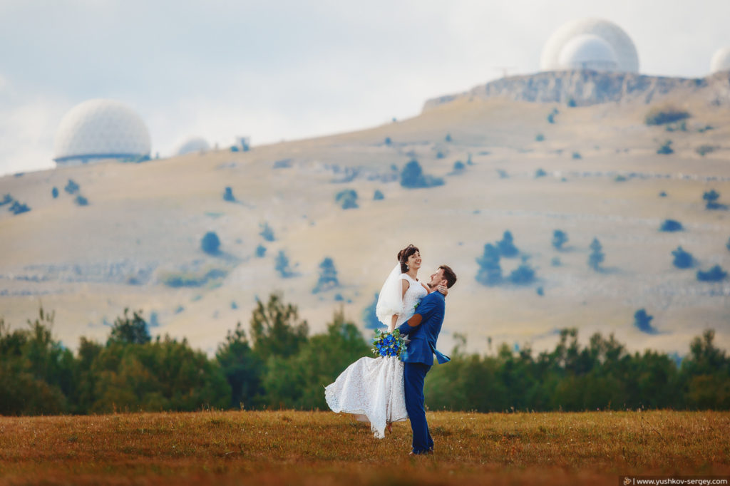 Свадьба в Крыму. Фотосессия на горе Ай-Петри. Фотограф в Крыму - Сергей Юшков