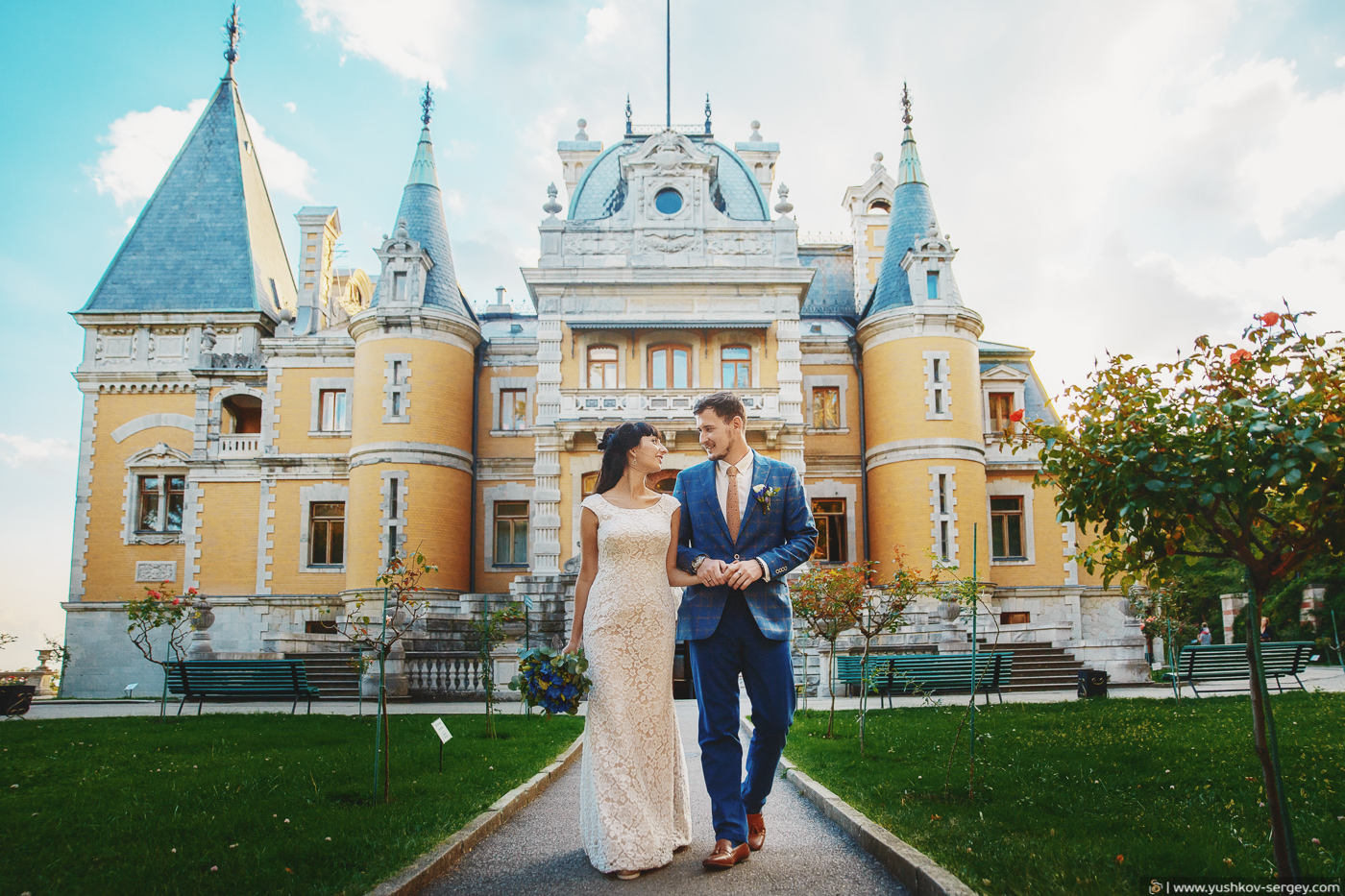 Wedding in Crimea – Ai-Petri and Massandra palace