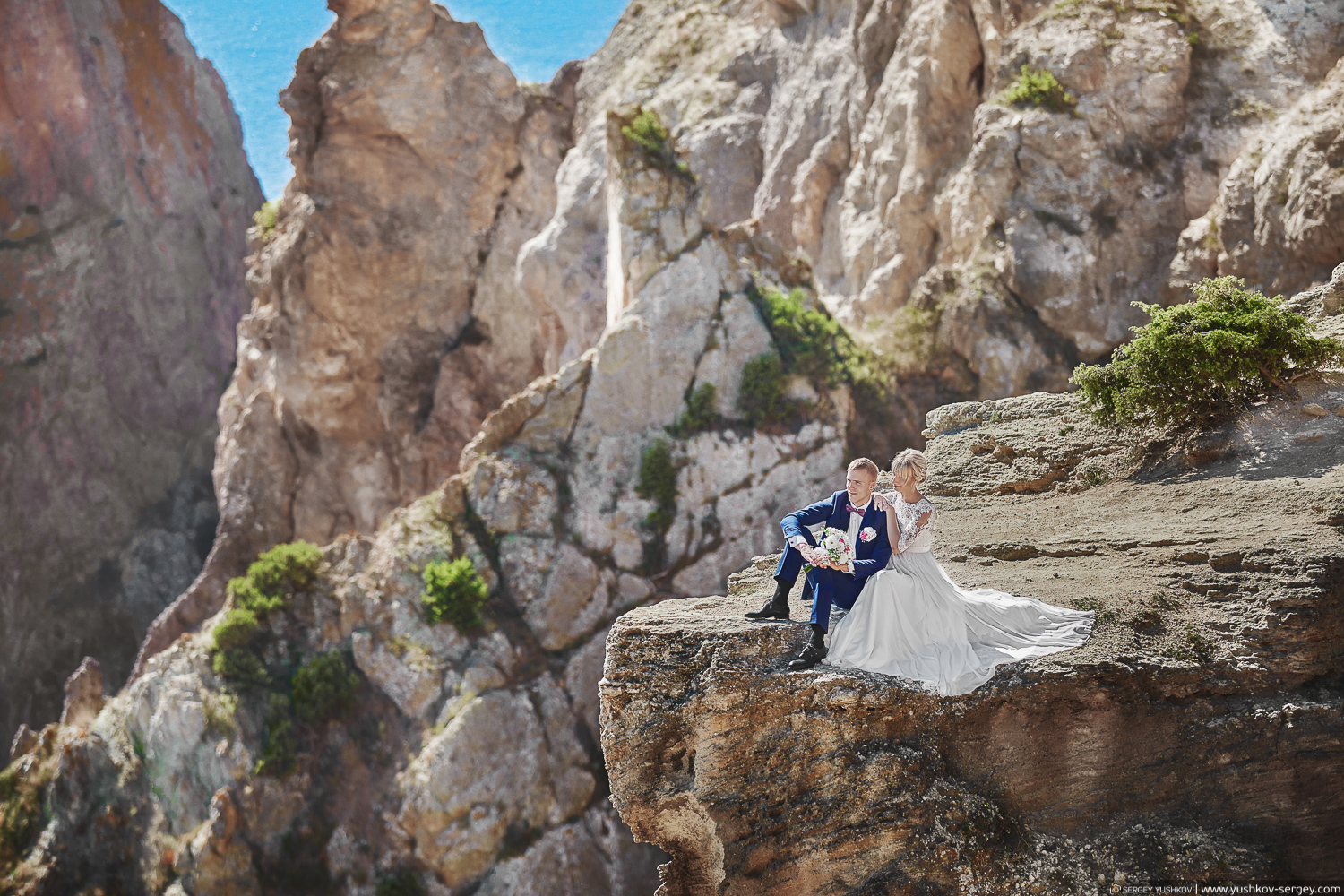 Ирина и Геннадий. Свадебная фотосессия в трех красивых местах Крыма