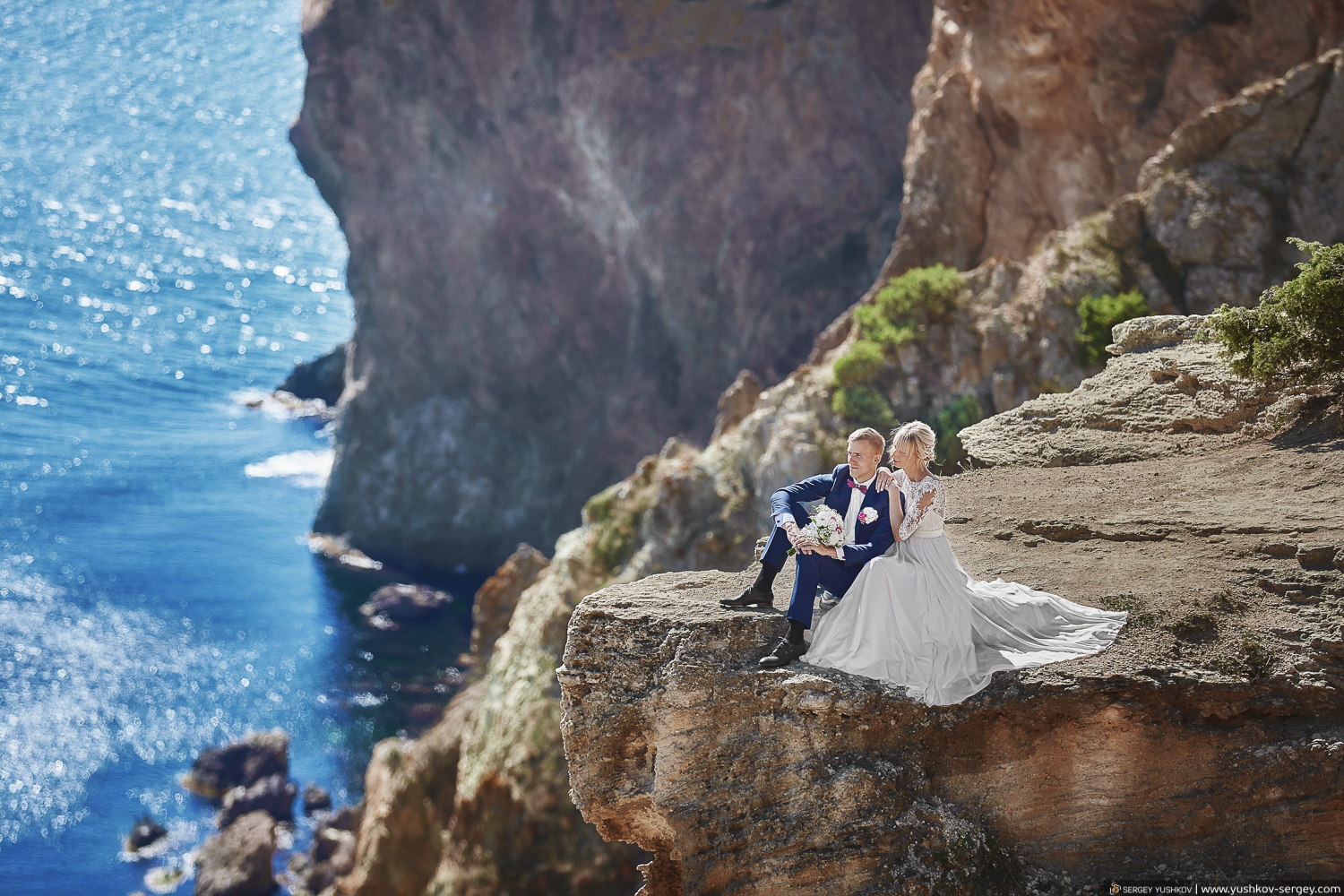Ирина и Геннадий. Свадебная фотосессия в трех красивых местах Крыма