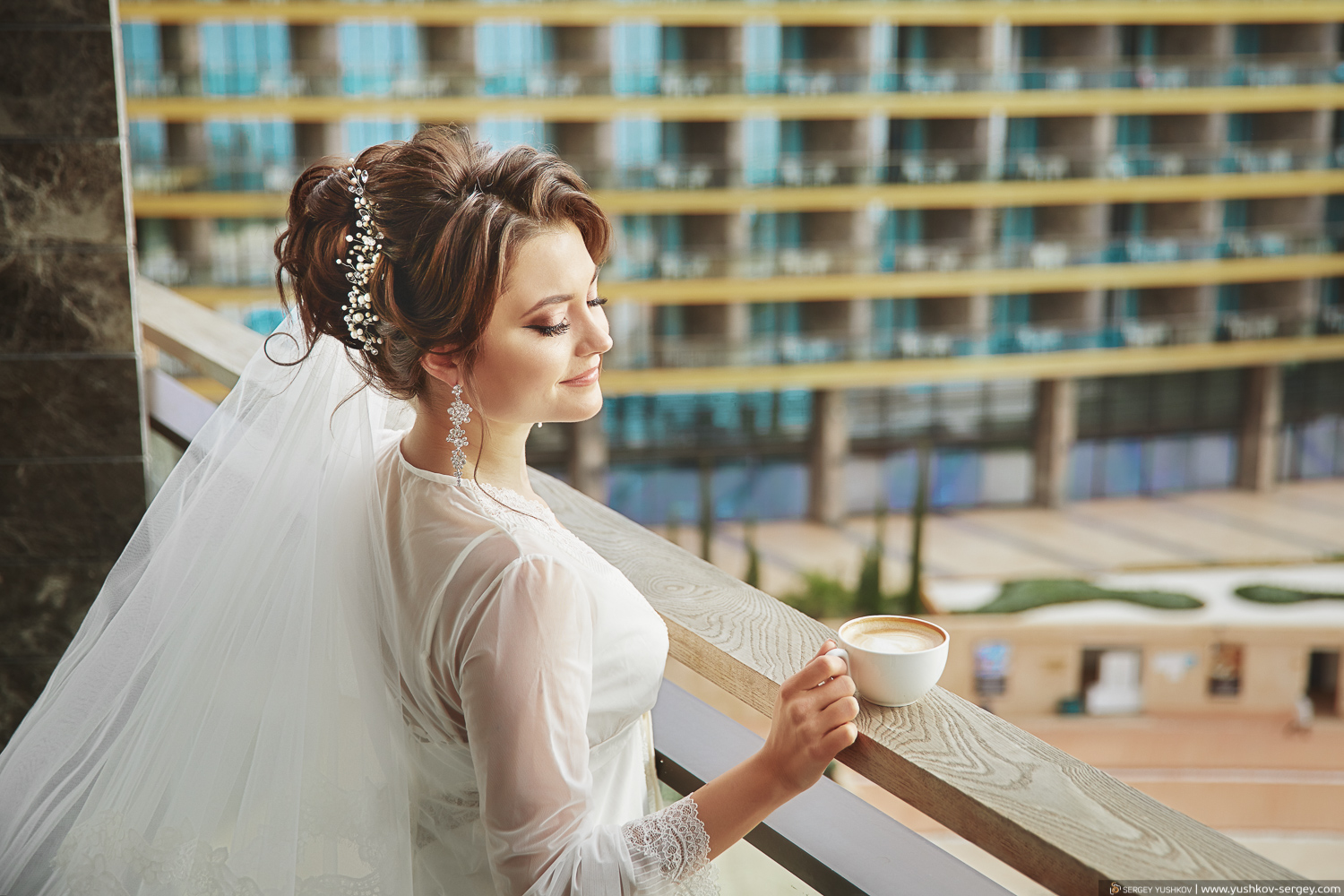 “Morning of the bride” at the hotel “Mriya Resort & Spa”, Crimea.
