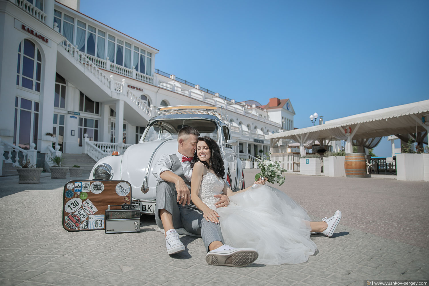 Игорь и Нина, свадьба для двоих в Крыму
